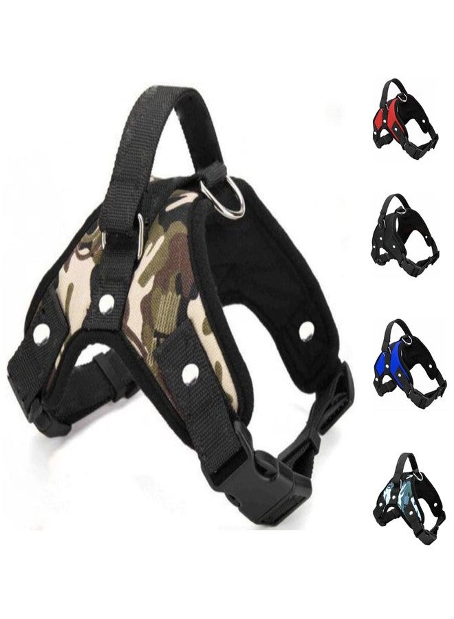Smart Pups Padded Dog Harness Adjustable Neck Strip & Chest Strip Dog Harness,(X-Large) Vest Padded Harness for Dogs (Pack of 1 Pcs) (Army) - Image 2