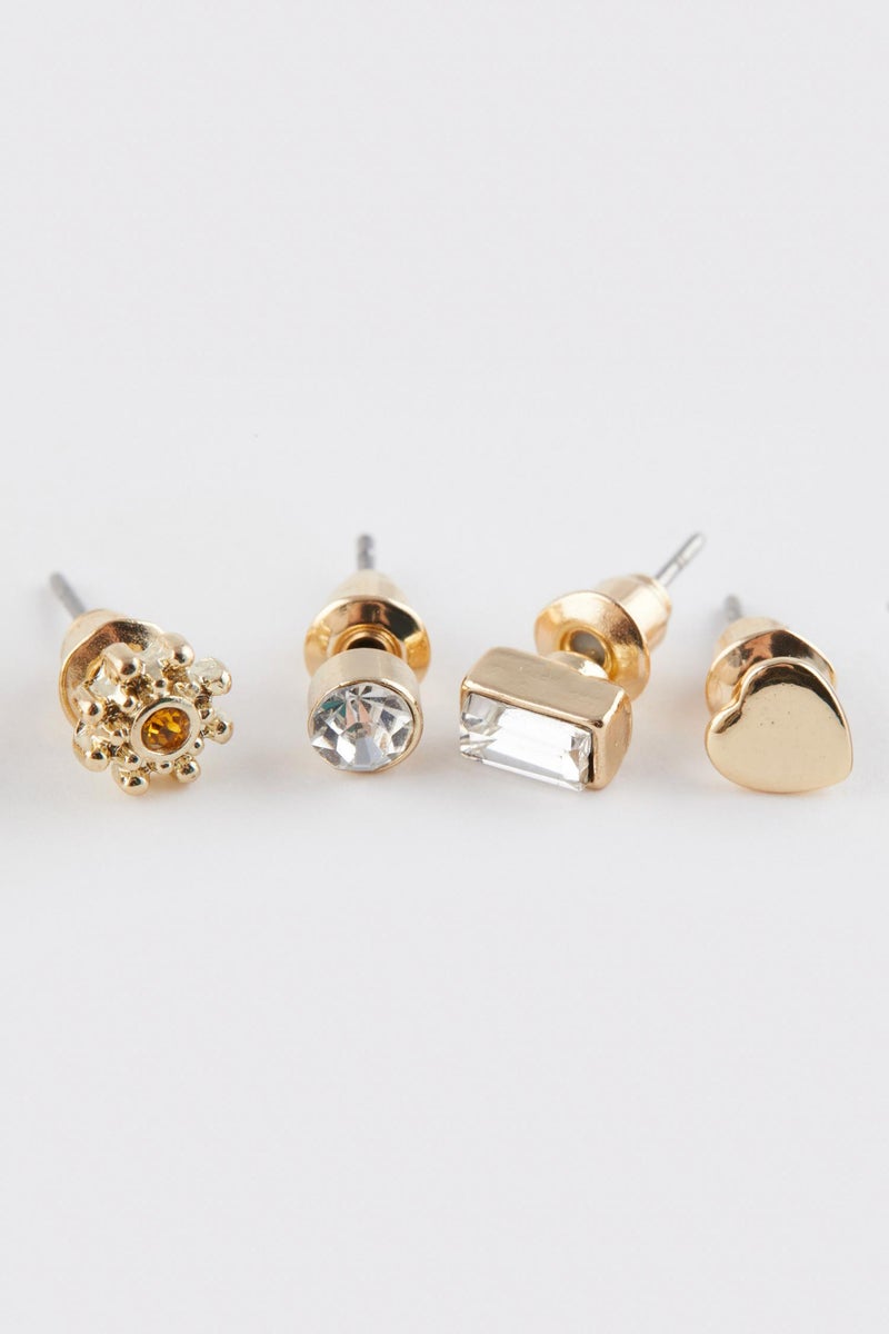 DeFacto Woman 9 Piece Gold Earrings  - Image 5