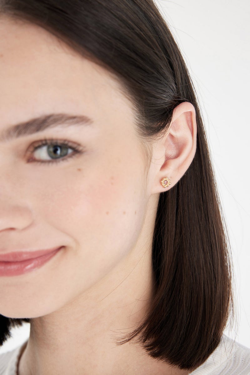 DeFacto Woman 9 Piece Gold Earrings  - Image 3