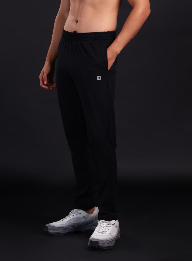 Technosport Solid Slim Fit Trackpants with Drawstring - Image 2