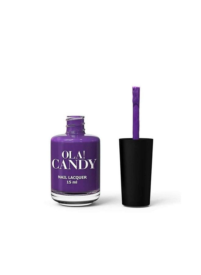 Ola Candy Perfect Purple By Ola! Candy Love Me A Lilac Collection 5 Free Long Lasting High Shine And Chip Resistant French Formulation 15 Ml 1 Unit  - Image 3