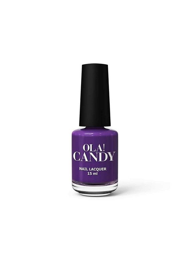 Ola Candy Perfect Purple By Ola! Candy Love Me A Lilac Collection 5 Free Long Lasting High Shine And Chip Resistant French Formulation 15 Ml 1 Unit  - Image 2