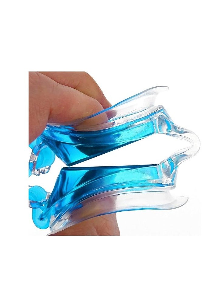 Generic Anti-fog Swimming Goggles with Earplugs DZ-1600 - Light Blue  - Image 3