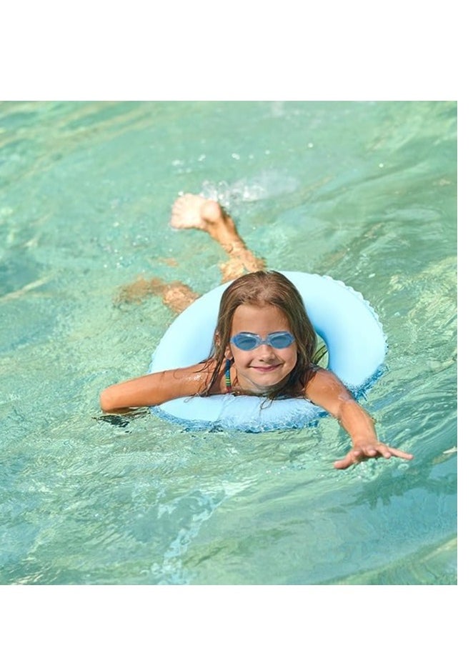Generic Anti-fog Swimming Goggles with Earplugs DZ-1600 - Light Blue  - Image 5