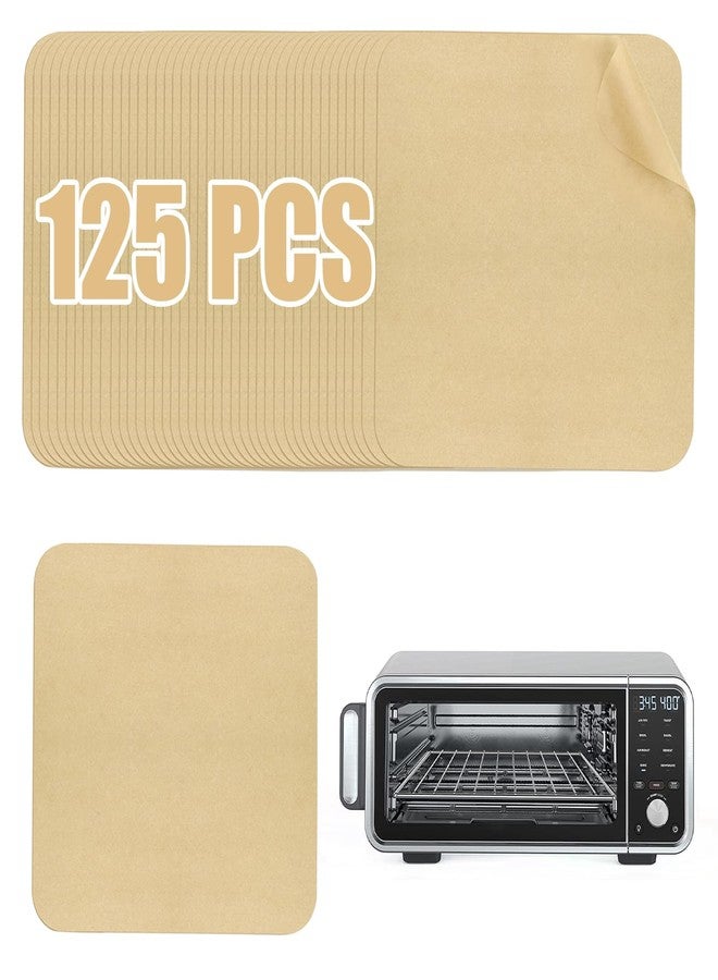 GOAUS Parchment Paper Sheets 12 x 12 Inch, Square Disposable Liners 125 pcs for Air Fryer Toaster Oven, Unbleached Baking Paper Fit Ninja SP, Cuisinart, Breville, Instant - Image 1