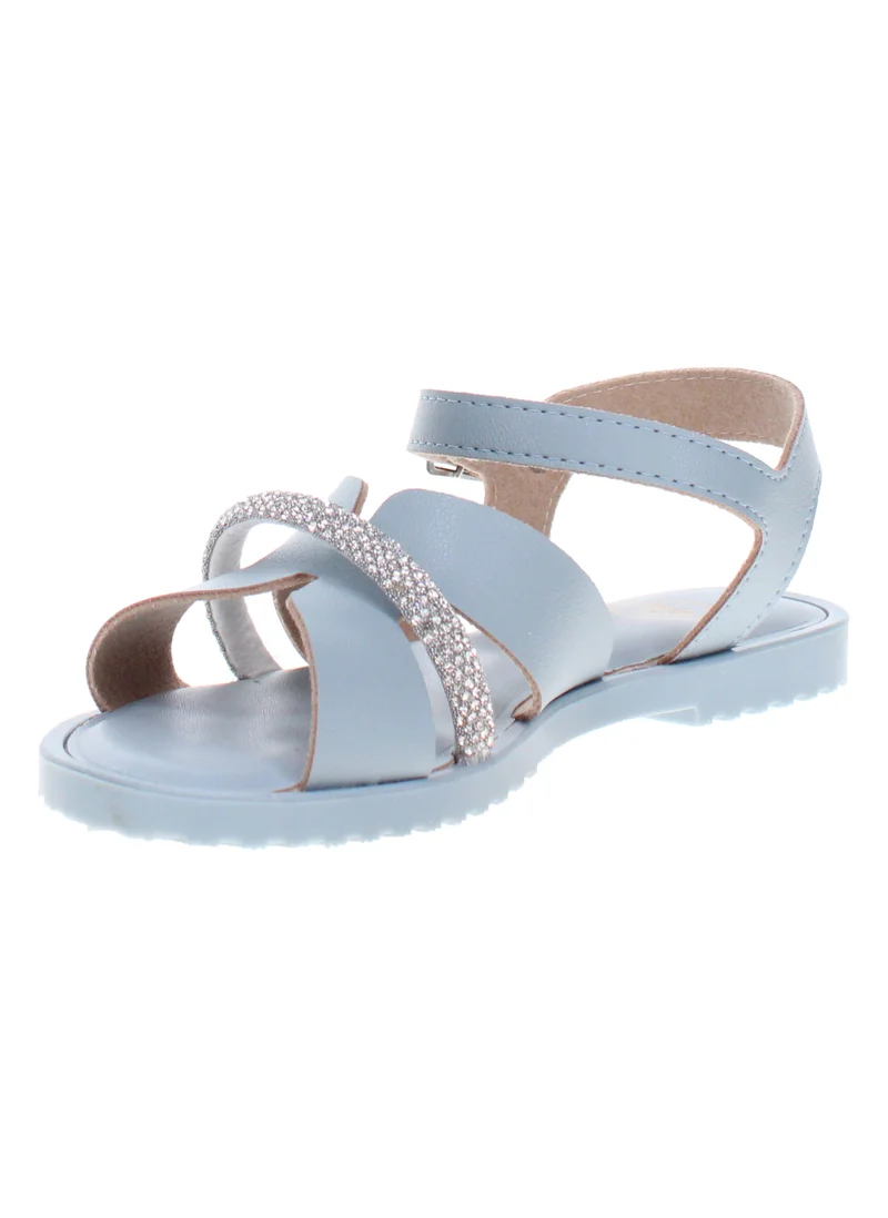 MOLEKINHA Molekinha Junior Girls’ Flat Sandals with Back Strap – Secure Fit and Comfortable Daily Wear