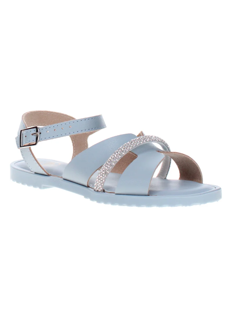 MOLEKINHA Molekinha Junior Girls’ Flat Sandals with Back Strap – Secure Fit and Comfortable Daily Wear