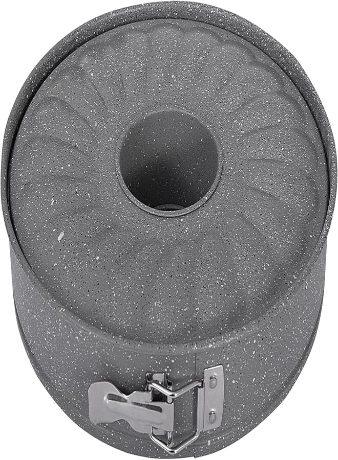 Marble Granite Springform Cake Tin, 26 cm - Grey