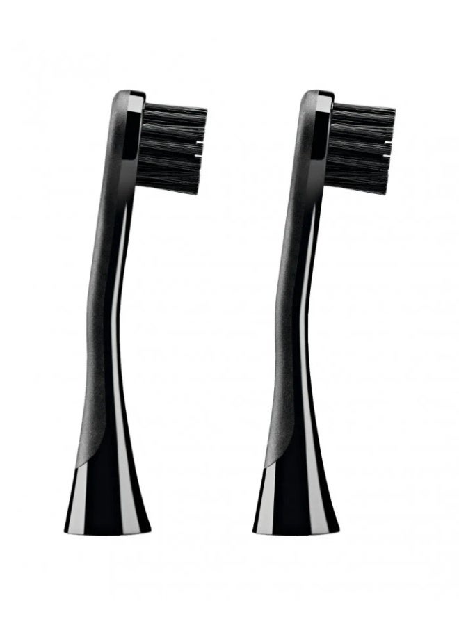 Curaprox Black & White Carbon Brush Head Replacement – Double Pack - Image 4