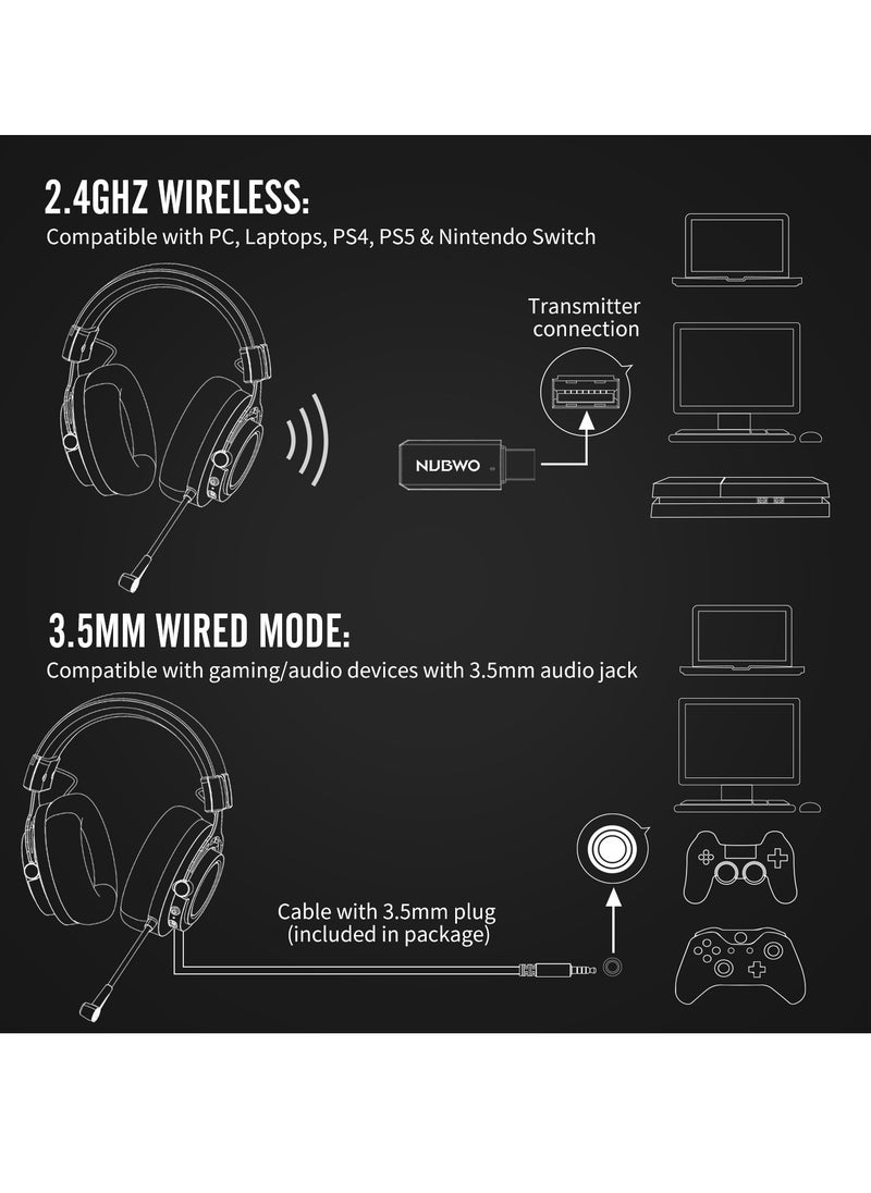 NUBWO G03 Bass Surround Noise Cancelling Gaming Headset  - Image 5