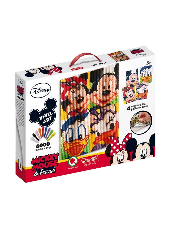 Quercetti Pixel Art Micky - 4 TAV, Multi Color - Image 1