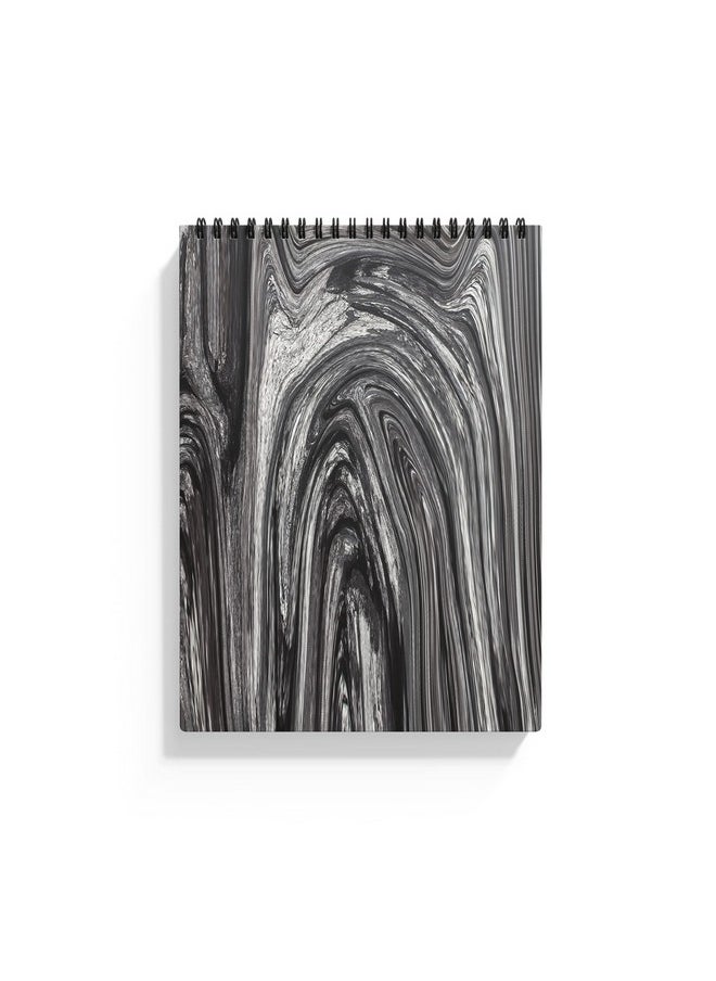 FACTOR NOTES Factor Notes Watercolour Book: A5, 300 GSM Paper, 24 Pages with Perforation, Wiro Bound (Charcoal Arc)  - Image 1