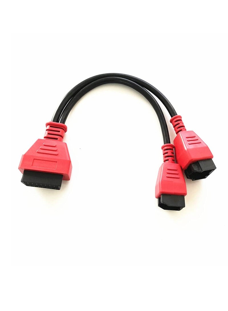 Chrysler Cable Adaptor for Autel OBD2 Programming and Diagnostics Compatible with DS808 MS905 MS906 MS906BT MS906S PRO Elite and More - Image 3