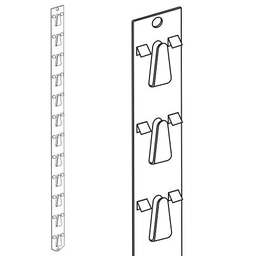 Clip Strip PosiLok Display Strip 2234 Long PL20 12 Hooks Pack of 10 - Image 1