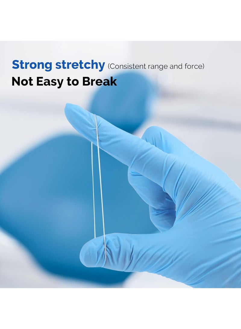 Thompson 100 عبوة من الأربطة المطاطية لتقويم الأسنان بقطر 1/4 بوصة - رائعة للمجدل والضفائر والعقد العلوية - Image 4