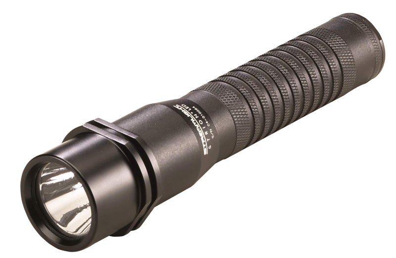 Streamlight 74301 Strion LED 375-Lumen Compact, Rechargeable Flashlight with 120V AC/12V DC Charger - 1Holder, Black - Image 1