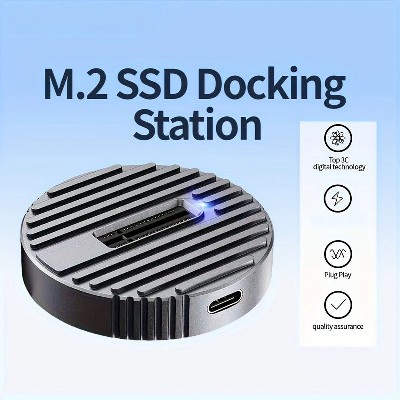 2TB NVME M.2 SSD محطة إرساء 10Gbps بروتوكول مزدوج غلاف قرص صلب لأحجام 2230 2242 2260 2280 - Image 2