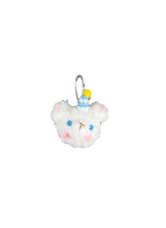 Plush Cartoon Bear For Apple Airtag Locator Protective Case Pet Anti-Lost Tracker Protective Case-Color:Blue Hat Bear-Applicable Model:Airtag