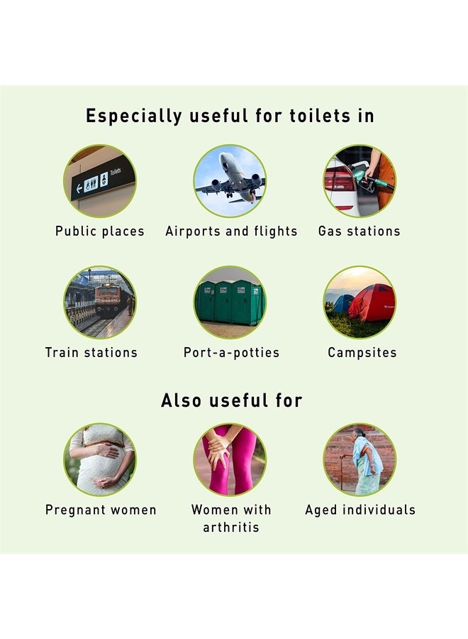 PEE BUDDY PeeBuddy 10 Funnels Portable Female Urination Device | Disposable Female Urinal Funnel | Travel, Camping, Hiking and Outdoor Activities | Discreet and Compact Stand and Pee Funnel for Women, Girls - Image 3