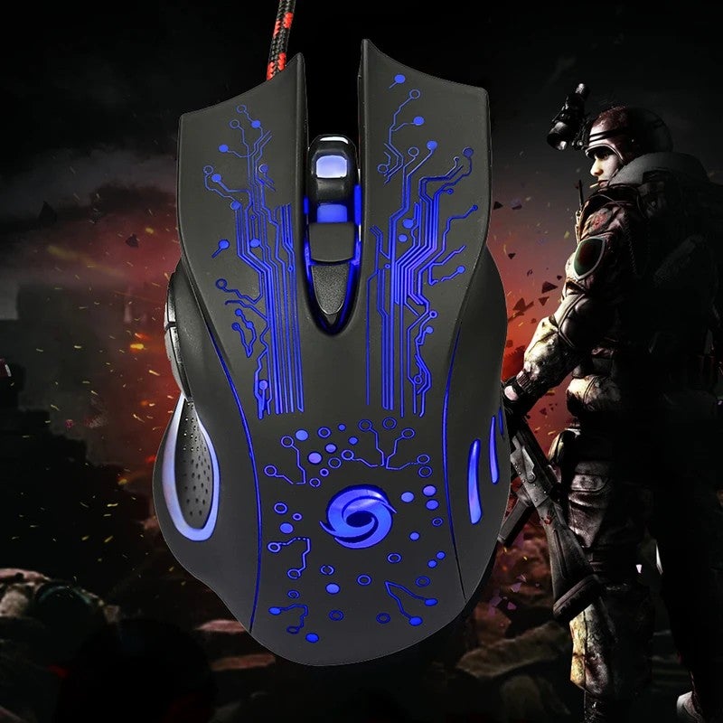 Y&D 6D USB Wired Gaming Mouse, 3200 DPI, 6 Buttons, LED Optical Professional Mouse for PC Laptop Games - Image 5