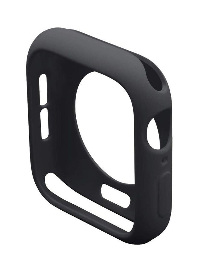 NIBEMINENT Ultra Thin Soft TPU Shockproof Bumper Case For Apple Watch Series 3/2/1 38mm Black  - Image 3