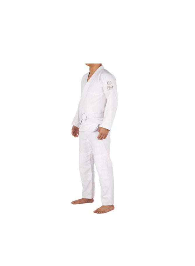 Fuji Starter Adult Bjj Gi White/Grey - Image 2