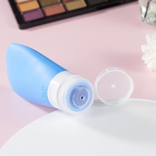 INSFIT Travel Bottles for Toiletries: Leakproof Travel Size Toiletries, BPA-Free Refillable Shampoo/Conditioner Bottles for Beach, Cruise, Airplane, Disney Vacations, Travel Essentials for Women - Image 2