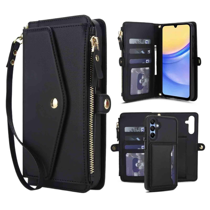 Protective Case | Drop Protection | Kickstand | Shockproof Cover for Samsung Galaxy S23 | Black TPU - Image 3