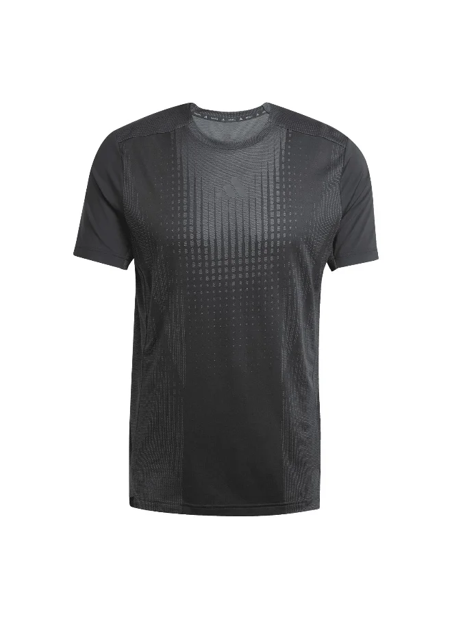 Adidas Adidas Airchill Tee Black Training T-Shirts For Men Xs