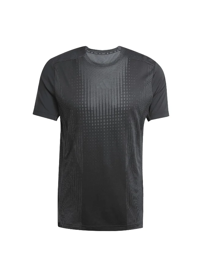 Adidas Adidas Airchill Tee Black Training T-Shirts For Men Xs