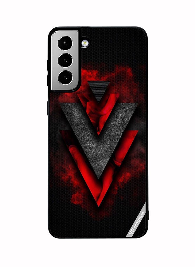 VR CREATIVE Protective Case Cover For Samsung Galaxy S21 FE 5G Fortnight Clans Design Multicolour - Image 1