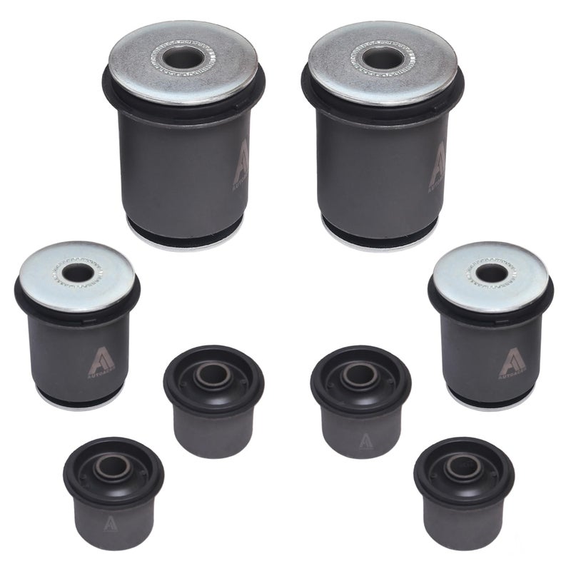 AUTOACER Front Suspension Kit 8 pcs Front Upper Lower Control Arm Bushings Kit Left Right for TUNDRASEQUOIA 2WD4WD Models Year 20002007 OEM 4863234010 4865434010 4865534010