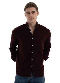 Shirt, Men's  Stylish Soft And Flexible, Pique Byzantine