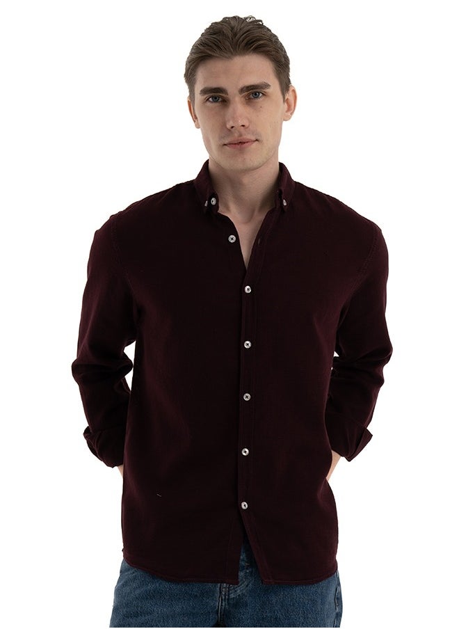 clever - Shirt, Men's  Stylish Soft And Flexible, Pique Byzantine - Image 1