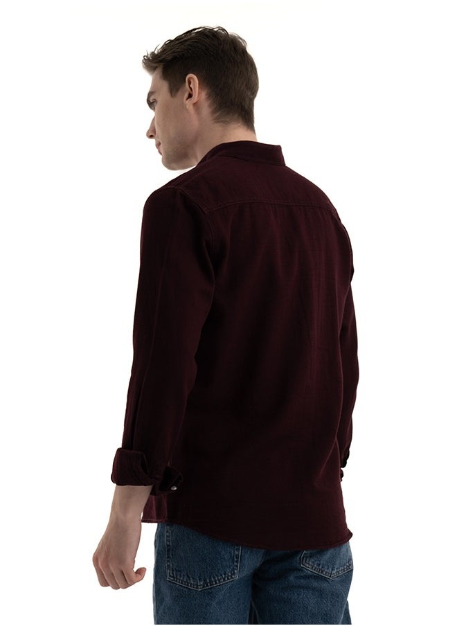 clever - Shirt, Men's  Stylish Soft And Flexible, Pique Byzantine - Image 1