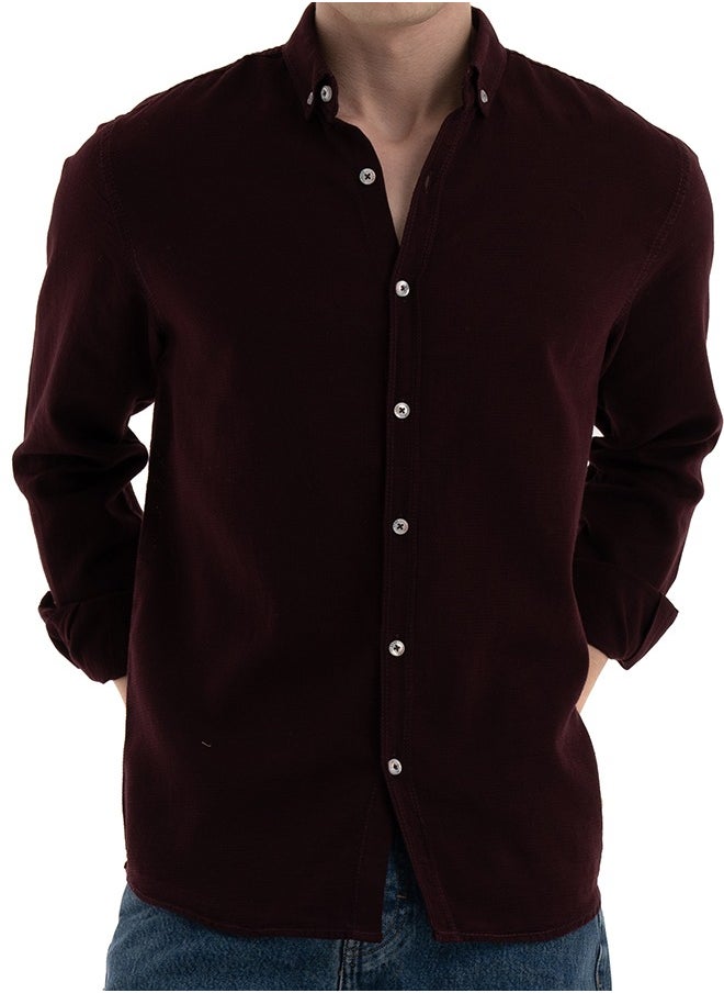 clever - Shirt, Men's  Stylish Soft And Flexible, Pique Byzantine - Image 1