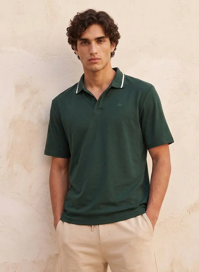 Kappa Tipped Collar Polo T-shirt