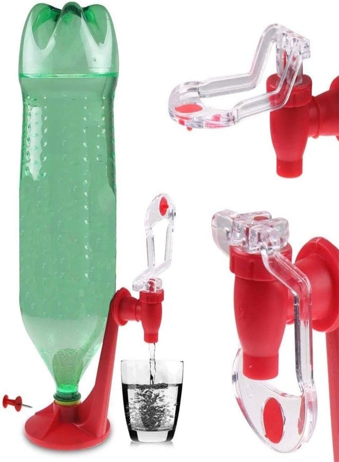 FIRSTONE 2 Liter Beverage Dispenser, 2 Liter Soda Dispenser for Fridge Coke Drink Dispenser Party Bar, Red - Image 4
