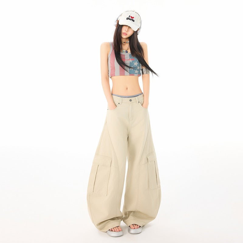 Unisex Classic Denim Jeans Loose Fit Daily Outdoor Wear - Image 4