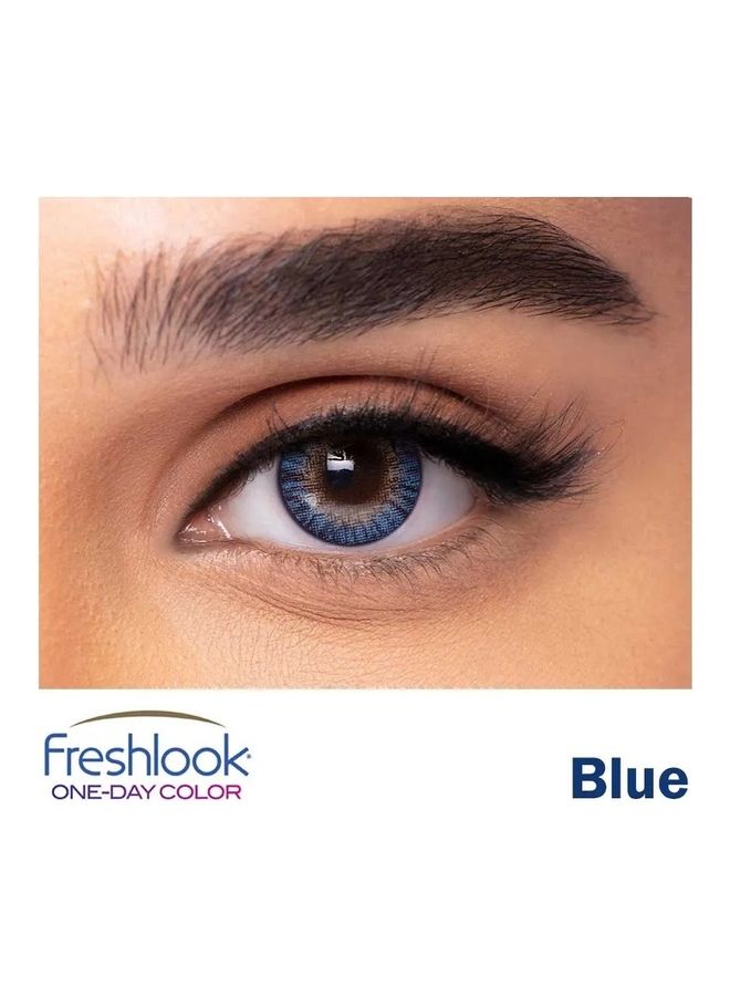 FRESHLOOK Monthly Daily Disposable Colored Contact Lenses Blue - Image 1