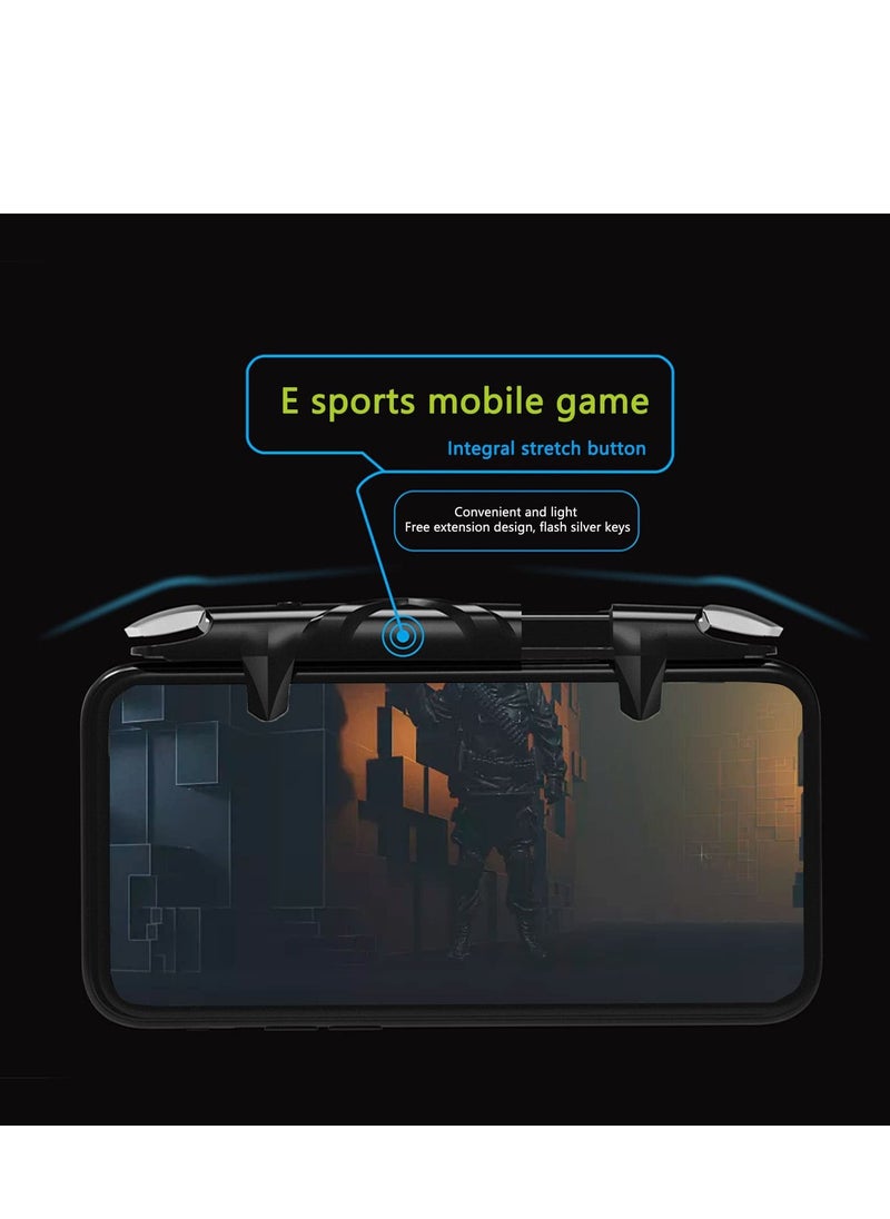 Generic Mobile Game Trigger Joystick PUBG Pulse Automatic High Frequency Click 4 Speed Mobile Game Controller for IOS/Android Support COD/PUBG/ROS and Many Other Games Elevate Your Gaming Experience  - Image 2