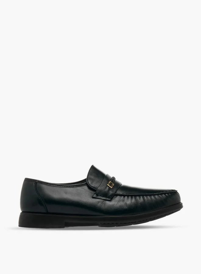 بينوسوس Men Slip-On Genuine Leather Loafers