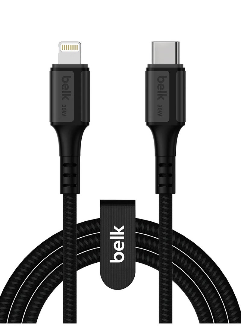بيلك كابل شحن Lightning إلى Type-C بقوة 30 وات – شحن متين وسريع إلى Type-C بقوة 60 وات – شحن متين وسريع - Image 1