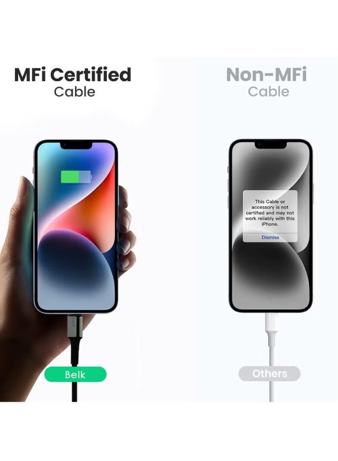 بيلك كابل شحن Lightning إلى Type-C بقوة 30 وات – شحن متين وسريع إلى Type-C بقوة 60 وات – شحن متين وسريع - Image 5