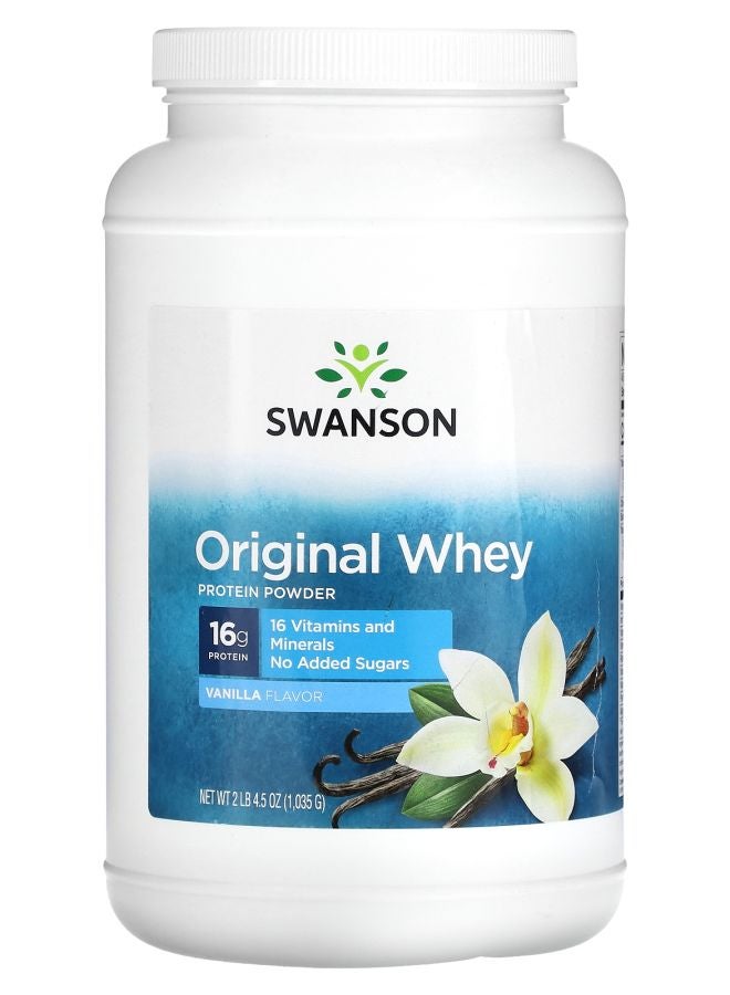 Original Whey Protein Powder Vanilla 2 lb 4.5 oz (1035 g)