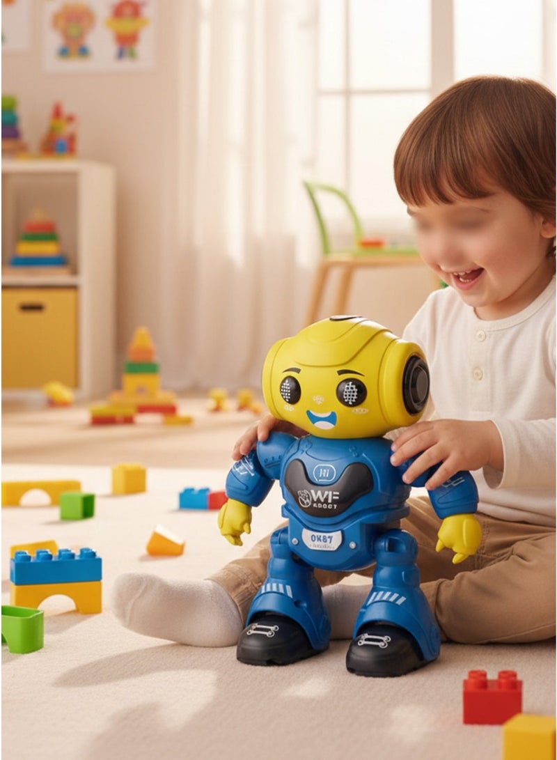 ألعاب الروبوت، روبوتات ذكية للتحكم عن بعد للأطفال، روبوتات قابلة للبرمجة قابلة لإعادة الشحن مع الإيماءات والاستشعار، ألعاب روبوت المشي والرقص، هدايا للأولاد والبنات فوق سن 3 سنوات - Image 1