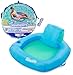 SwimWays Spring Float Premium SunSeat Pool Chairs Inflatable Pool Floats Adult with Fast Inflation for Ages 15 Up Sky Blue - Image 3