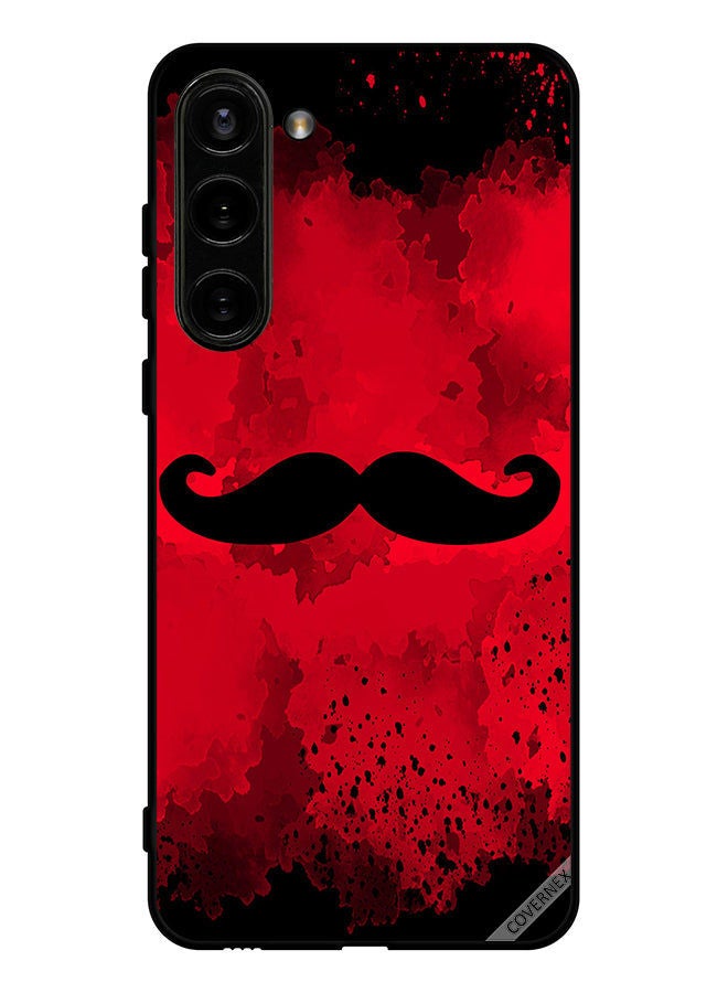 Covernex Protective Case Cover For Samsung Galaxy S23 Mustache Clip Art - Image 1
