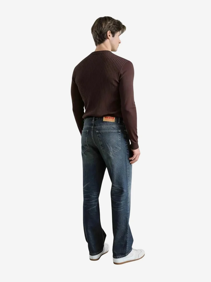 جيستو GIESTO Slim Fit Long Sleeve Button Collar T-Shirt