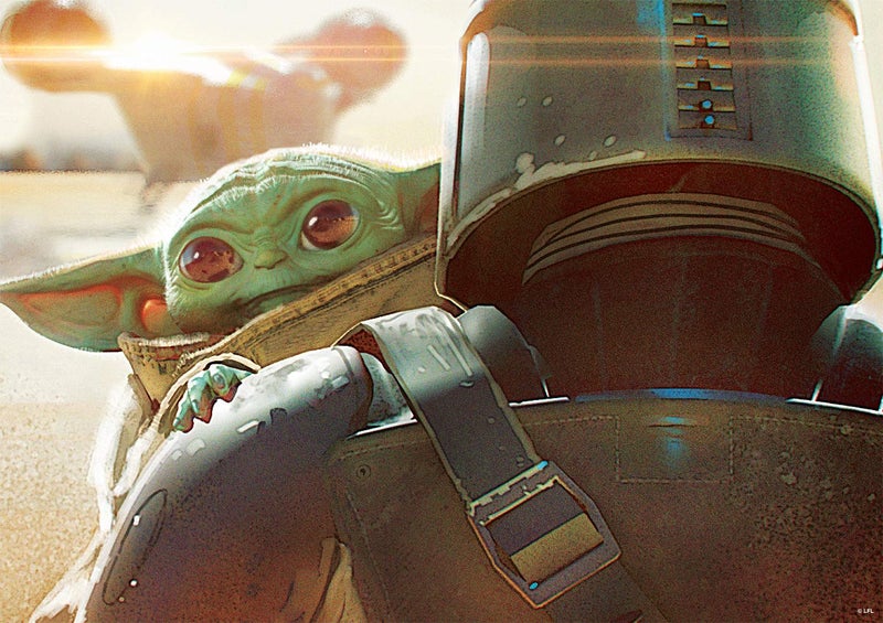 Buffalo Games Star Wars - The Mandalorian - The Child - 500 Piece Jigsaw Puzzle - Image 2